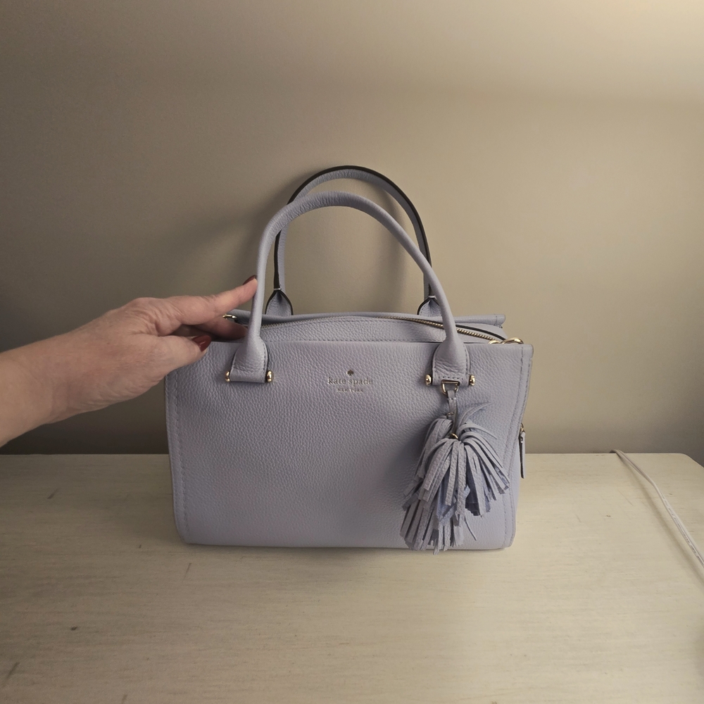 Kate Spade Light Periwinkle Satchel